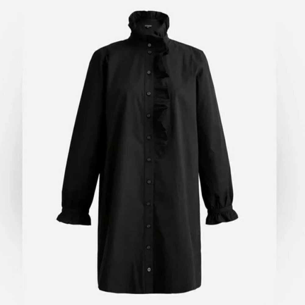 NWT - J. Crew Cottage shirtdress in cotton poplin